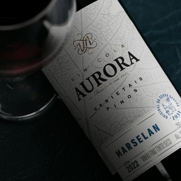 Imagem de Kit 4 Un Vinho Aurora Varietal Marselan 750 ml