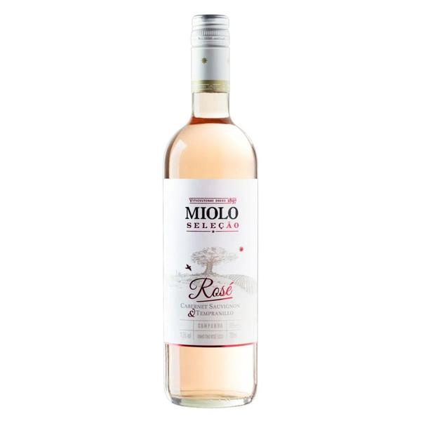 Imagem de Kit 4 Un Vinho Miolo Seleçao Branco, Tinto & Rosé 750ml