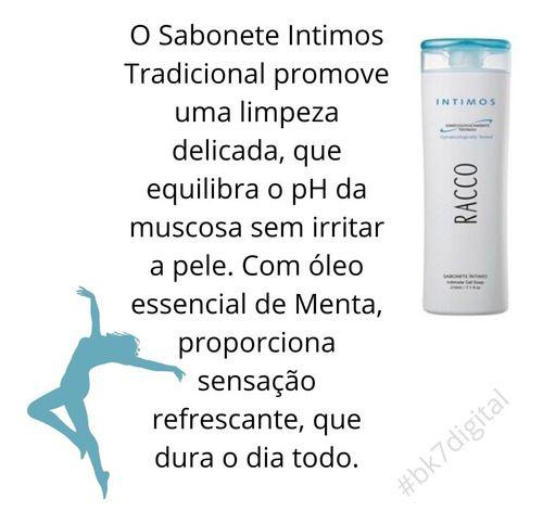 Imagem de Kit 4 Unidades Sabonete De Higiene Íntima Limpeza Corporal Profunda Higieniza Dermato Ginecológicamente Testado Original Racco - Oferta Imperdível