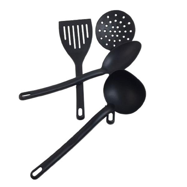 Imagem de Kit 4  Utensílios Culinários com Itens Antiaderentes versáteis novidade