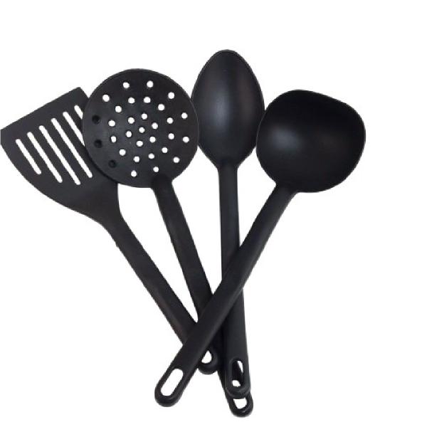 Imagem de Kit 4  Utensílios Culinários Itens Antiaderentes básico