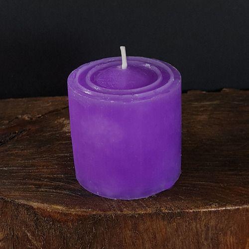 Imagem de Kit 4 Velas Aromáticas Com Aroma De Lavanda