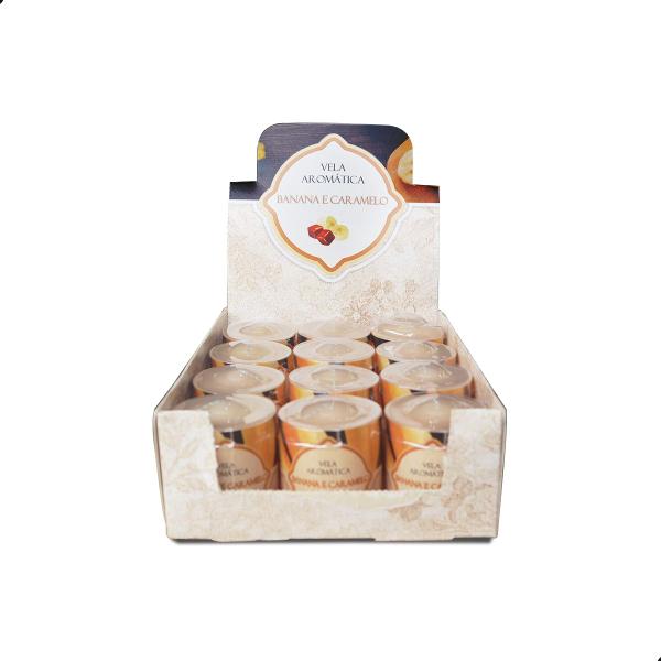 Imagem de  Kit 4 Velas Aromáticas Perfumadas Decorativas 130g