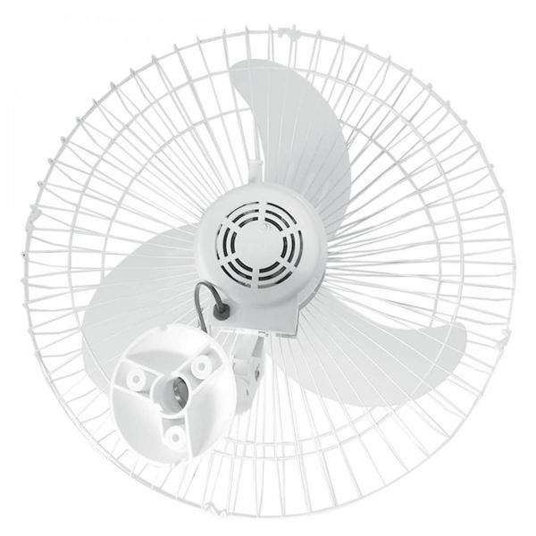 Imagem de Kit 4 Ventiladores Parede Bivolt Branco Oscilante 60 Cm