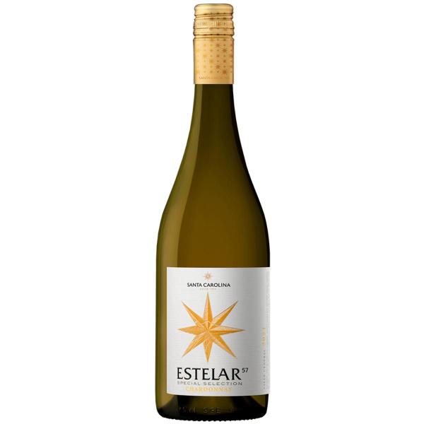 Imagem de Kit 4 Vinho Branco Santa Carolina Estelar57 Chardonnay 750ml