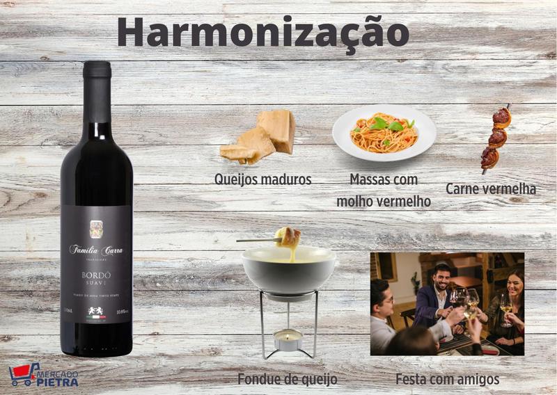 Imagem de Kit 4 Vinhos Família Carra Bordô Suave 750 Ml - Especial