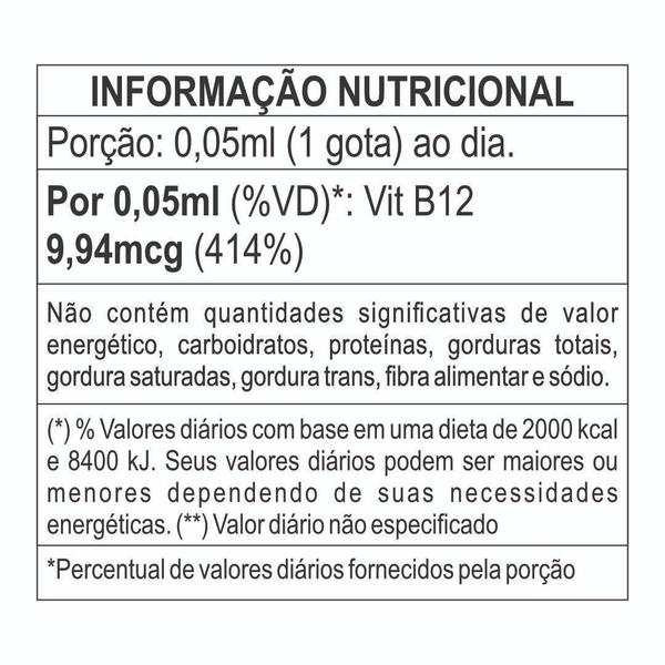 Imagem de KIT 4 VITAMINA B12 GOTAS 30ml SABOR MARACUJÁ CIANOCOBALAMINA MUWIZ