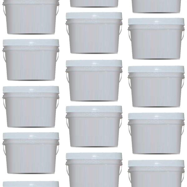 Kit 40 Baldes Retangular 12 Litros Com Alça E Tampa Branco - 123 Organizei Imagem de Kit 40 Baldes Retangular 12 Litros Com Alça E Tampa Branco