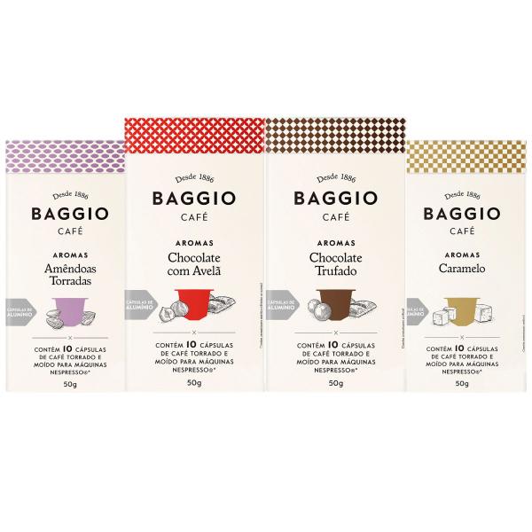 Imagem de Kit 40 Cápsulas Cafe Gourmet Baggio Para Cafeteira Nespresso