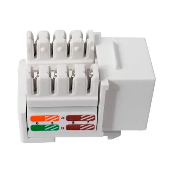 Imagem de Kit 40 Conector Rj45 Femea Keystone Cat5e Sohoplus Furukawa