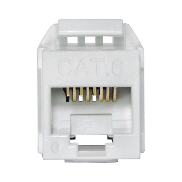 Imagem de Kit 40 Conector RJ45 Femea KeyStone Cat6 SohoPlus Furukawa