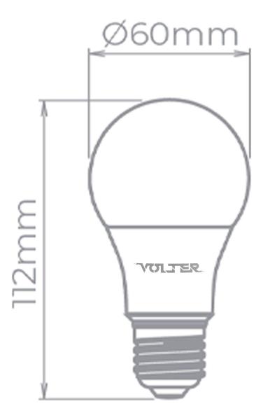 Imagem de Kit 40 Lâmpadas Led Bulbo 9w A60 E27 Branca Neutro Bivolt Volter