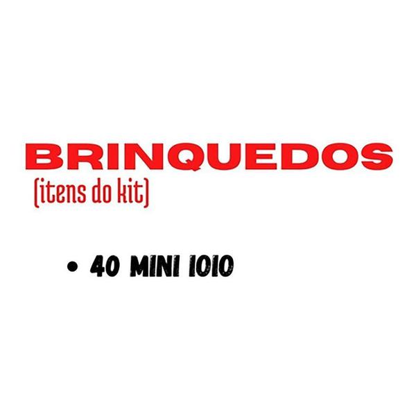 Imagem de Kit 40 Mini Ioio Brinquedo Infantil Lembrancinha