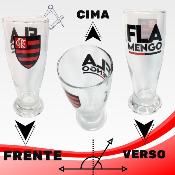Kit 4Un Copos Munich Vidro Tulipa Cerveja Chopp Time Flamengo Oficial - BRASFOOT Imagem de Kit 4Un Copos Munich Vidro Tulipa Cerveja Chopp Time Flamengo Oficial
