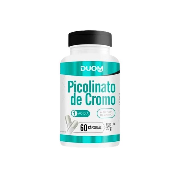 Imagem de Kit 4un Suplemento Alimentar Picolinato de Cromo 60Cps- Duom