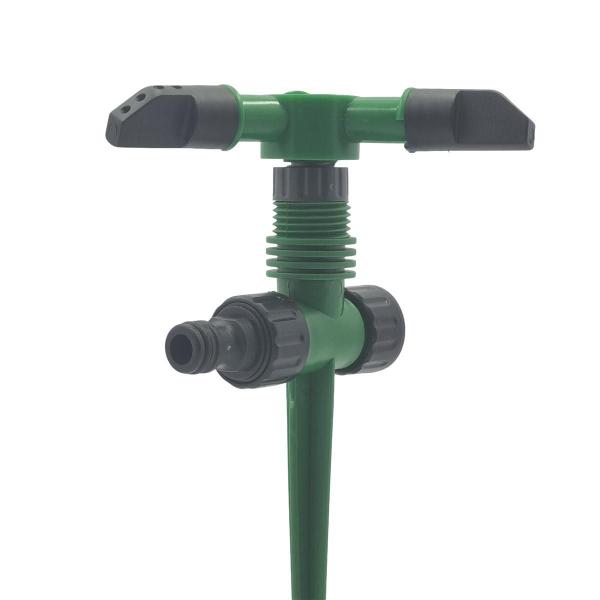 Imagem de Kit 4X Aspersor Irrigador Para Grama Jardim 360 Graus Auto