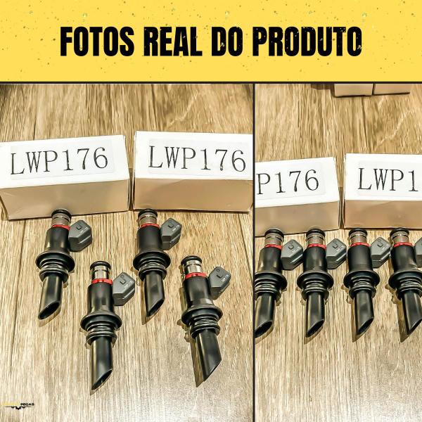 Imagem de Kit 4x Bico Injetor VW Gol Fox Voyage 1.0/1.6 Flex 8v 176