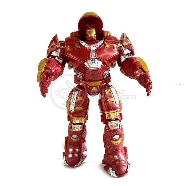 Kit 4X Bonecos 17Cm Capitão America Thanos Hulkbuster Visão - TIKTOYS Imagem de Kit 4X Bonecos 17Cm Capitão America Thanos Hulkbuster Visão
