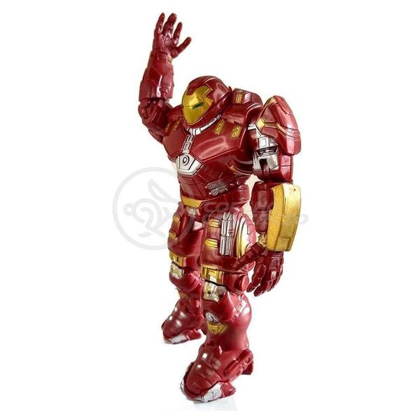 Imagem de Kit 4X Bonecos 17Cm Capitão America Thanos Hulkbuster Visão