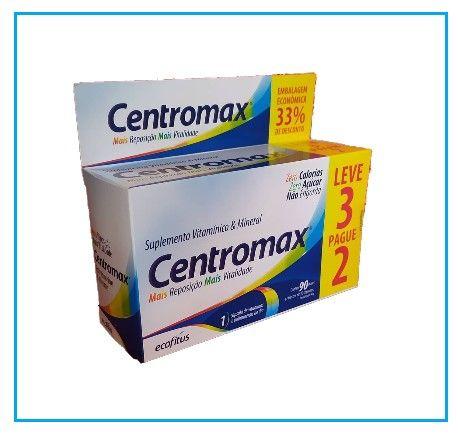 Imagem de Kit 4x Centromax Suplemento Vitamínico 90 Cáp - Ecofitus