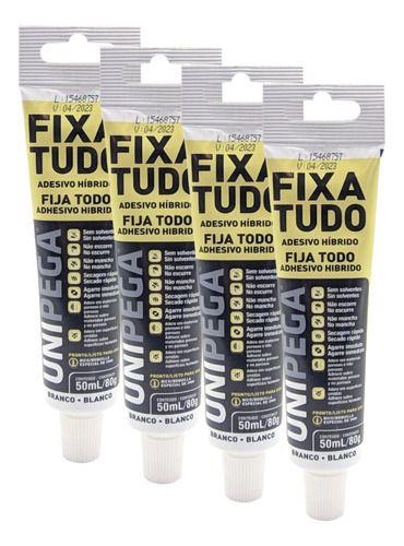 Imagem de Kit 4x Colas Fixa Tudo Alto Poder Até Debaixo D'água 80g