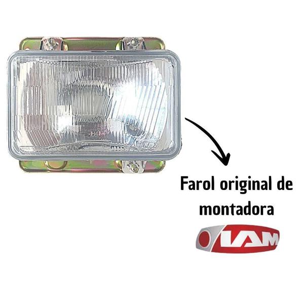 Imagem de Kit 4X Farol Mb Mercedes Bicudo 93 A