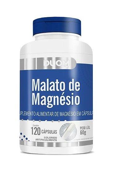 Imagem de Kit 4x Magnésio Malato Puro Com 120 Cápsulas - Duom