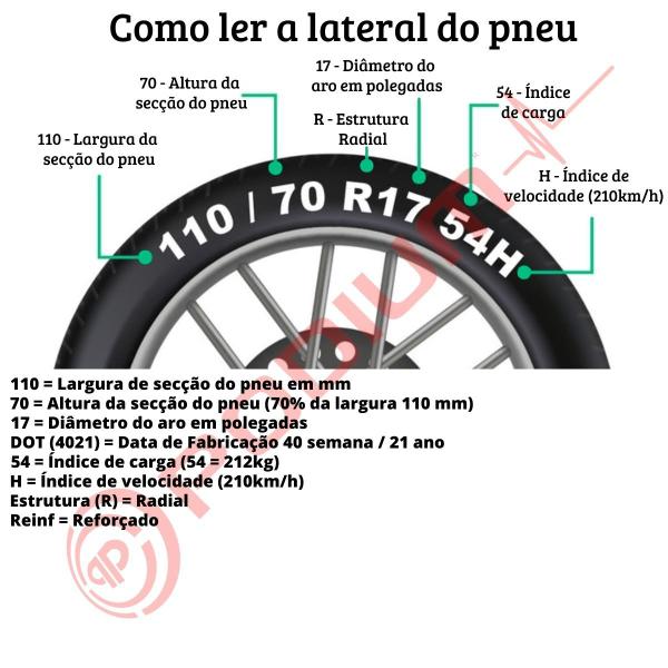 Imagem de Kit 4x Pneu 155 R12 88/86S CP321 Nexen