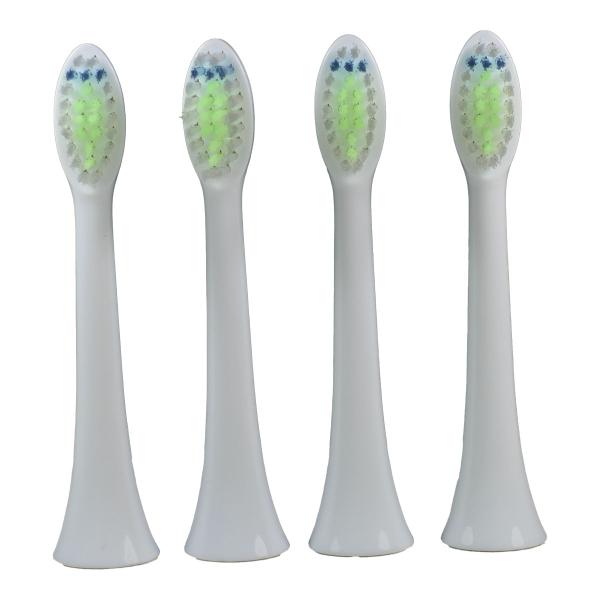 Imagem de Kit 4x Refil Compatível com Escova Dental Elétrica Colgate Philips Sonicare Easyclean Essence Plus SonicPro 10 30 50 70 Kids HX3211 HX6581