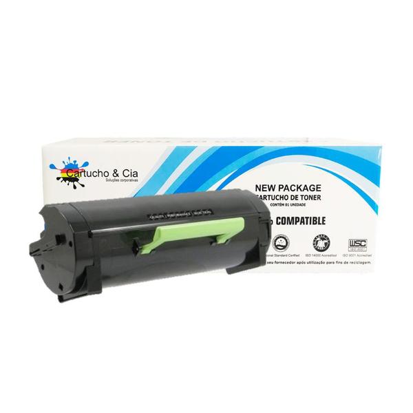 Imagem de Kit 4x Toner Compatível Lexmark 504x Mx410 Mx415 Mx610