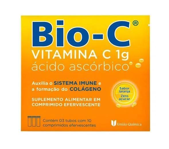 Imagem de Kit 4x Vitamina C Bio-C 30 Comprimidos - União Química