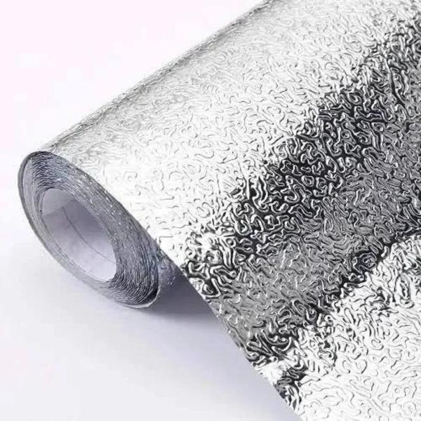 Kit 5 Adesivos Aluminio Decorativo P/ Parede Cozinha Fogão - RT Imagem de Kit 5 Adesivos Aluminio Decorativo P/ Parede Cozinha Fogão