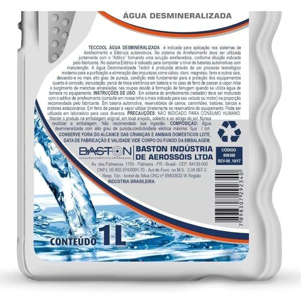 Kit 5 Água Desmineralizada Arrefecimento Radiador Bateria 1l - Baston Imagem de Kit 5 Água Desmineralizada Arrefecimento Radiador Bateria 1l