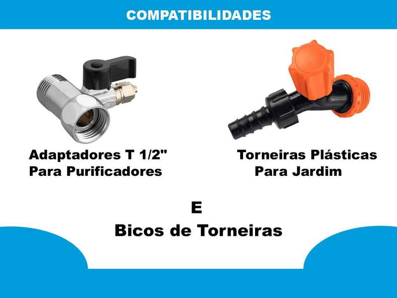 Imagem de Kit 5 Anel Vedante Para Bico De Torneira Registro 1/2"