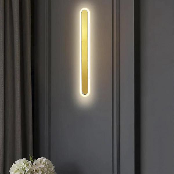 Kit 5 Arandela Cabeceira Acrilico Borda Luminosa Led Lup99 - Acende A Luz Imagem de Kit 5 Arandela Cabeceira Acrilico Borda Luminosa Led Lup99