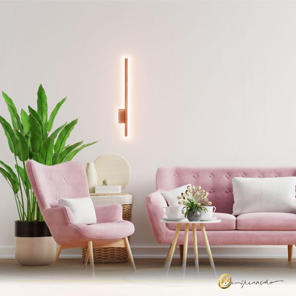 Kit 5 Arandelas Style LED 3000K Moderna Luz Indireta 823/60 - SPOTLINE Imagem de Kit 5 Arandelas Style LED 3000K Moderna Luz Indireta 823/60