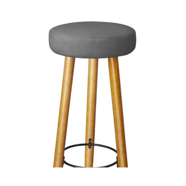 Kit 5 Banquetas Decorativas 71cm Pés Pálito Italian - Mafer - Móveis Mafer Imagem de Kit 5 Banquetas Decorativas 71cm Pés Pálito Italian - Mafer