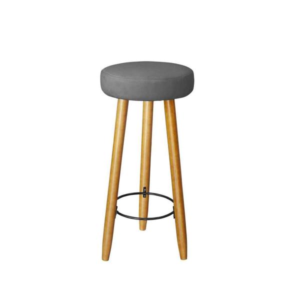 Kit 5 Banquetas Decorativas 71cm Pés Pálito Italian - Mafer - Móveis Mafer Imagem de Kit 5 Banquetas Decorativas 71cm Pés Pálito Italian - Mafer
