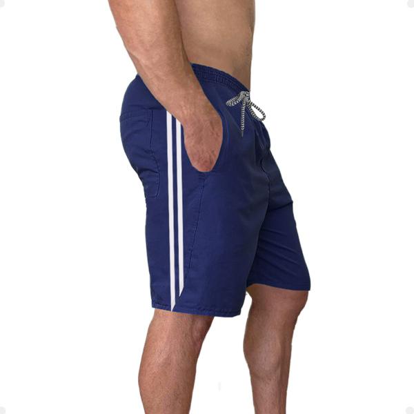 Imagem de Kit 5 Bermudas Masculina Tactel Bolso Academia Praia Corrida