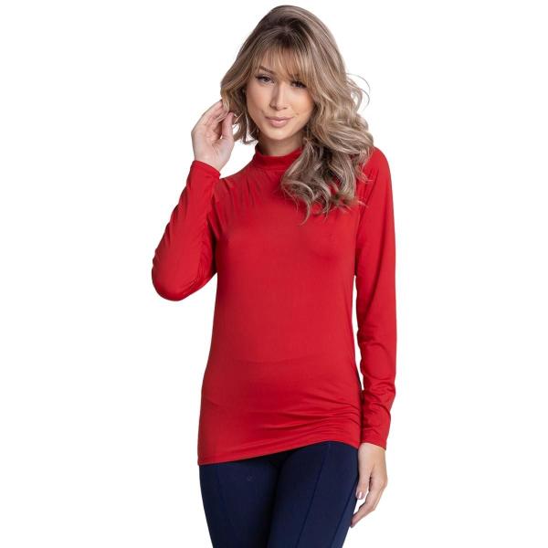 Kit 5 Blusas Térmicas UV Poliéster Feminina Manga Longa - WLS Modas Imagem de Kit 5 Blusas Térmicas UV Poliéster Feminina Manga Longa