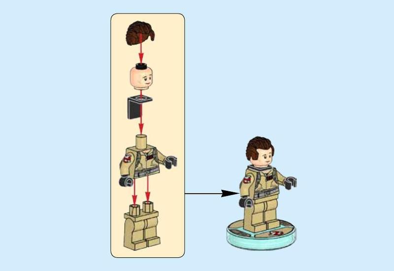 Kit 5 bonecos caça fantasmas ghostbusters bloco de montar Imagem de Kit 5 bonecos caça fantasmas ghostbusters bloco de montar