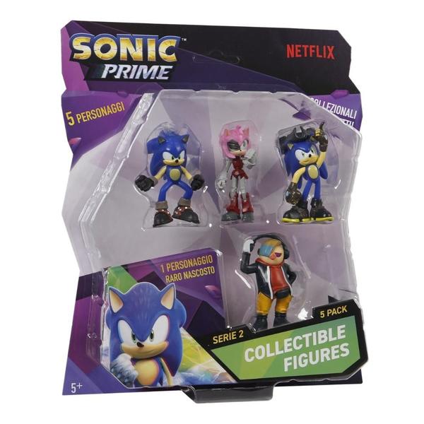 Kit 5 Bonecos Col 6,5cm Sonic, Rose, S.Pirata e Dr. Don't - Candide Imagem de Kit 5 Bonecos Col 6,5cm Sonic, Rose, S.Pirata e Dr. Don't