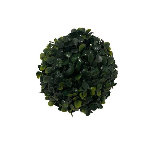 Imagem de Kit 5 Buchinho Artificial 13 Cm Verde Bola De Grama Topiaria