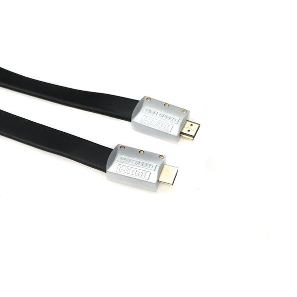 Imagem de KIT 5 Cabo HDMI Flat Desmontável 2.0 4K 19 Pinos 5 Metros