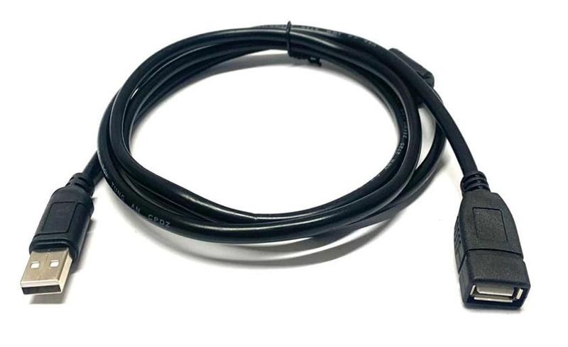 Kit 5 Cabo Usb 2.0 Extensão 1.5 Metros Extensor Macho Fêmea - RB TRONICS Imagem de Kit 5 Cabo Usb 2.0 Extensão 1.5 Metros Extensor Macho Fêmea