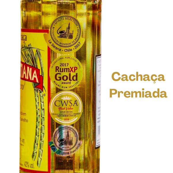 Kit 5 Cachaças Paratiana Ouro 700 ml Qualidade Descansada Premiada Paraty Destilada Presente Original Pinga Imagem de Kit 5 Cachaças Paratiana Ouro 700 ml Qualidade Descansada Premiada Paraty Destilada Presente Original Pinga