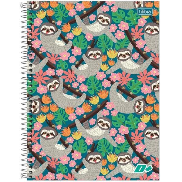 Imagem de Kit 5 Caderno Tilibra 96 Folhas Grande Arame Com 40 Itens