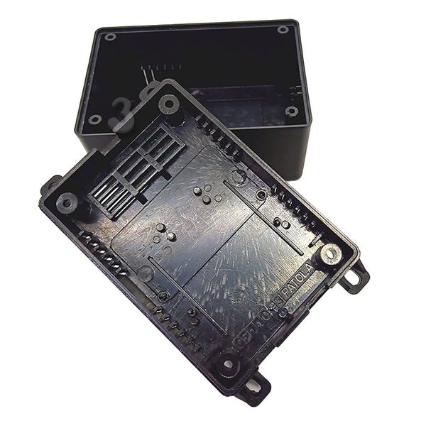 Kit 5 Caixa Plástica Circuito Eletrônico Fonte Arduino 110x77x64 Patola CF110/3 com Aba Imagem de Kit 5 Caixa Plástica Circuito Eletrônico Fonte Arduino 110x77x64 Patola CF110/3 com Aba