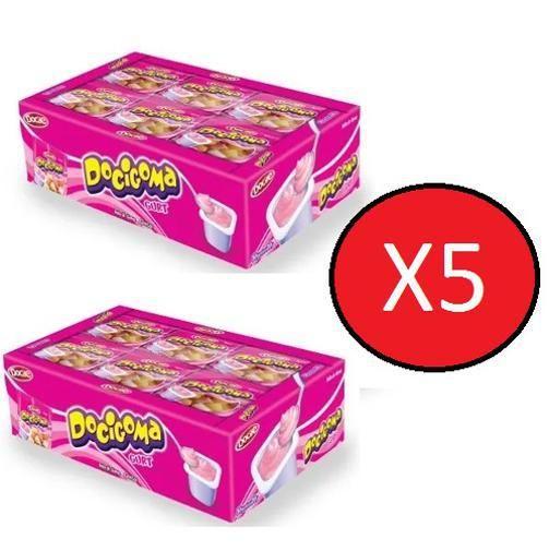 Kit 5 Caixas Mini Goma Docigoma Gurt 25X18G - Docile Imagem de Kit 5 Caixas Mini Goma Docigoma Gurt 25X18G - Docile