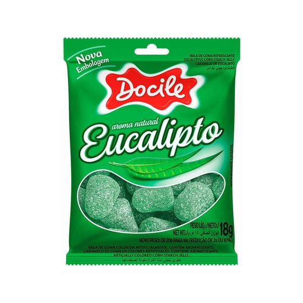 Kit 5 caixas Mini Goma Eucalipto Original 25X18g - Docile Imagem de Kit 5 caixas Mini Goma Eucalipto Original 25X18g - Docile